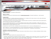 Tablet Screenshot of mastercam.ilmatar.net